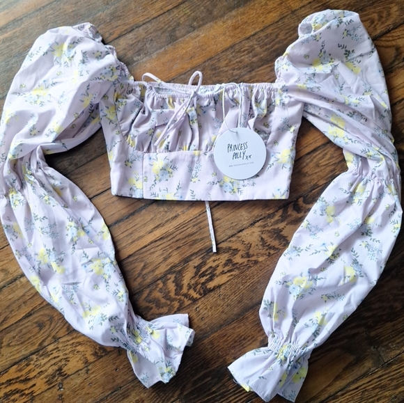 LS Lilac Flower Top